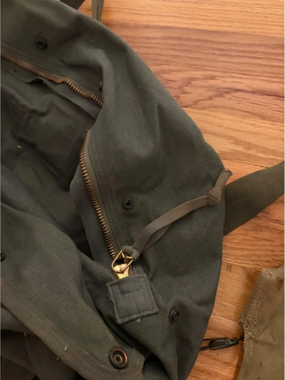 Vintage US Military Sea Bag & Field Utility Bag Lot Authentic Army Navy Duffel
